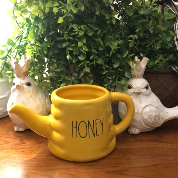 RAE DUNN HONEY TEAPOT NWT - Picture 1 of 8